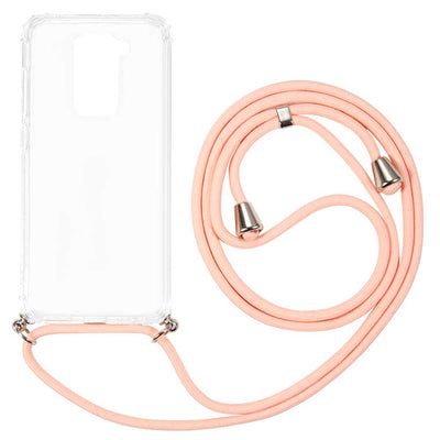 Xiaomi Redmi Note 9 Kılıf Zore X-Rop Kapak Renksiz
