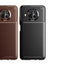 Xiaomi Redmi Note 9 Pro 5G Kılıf Zore Negro Silikon Kapak Kahverengi