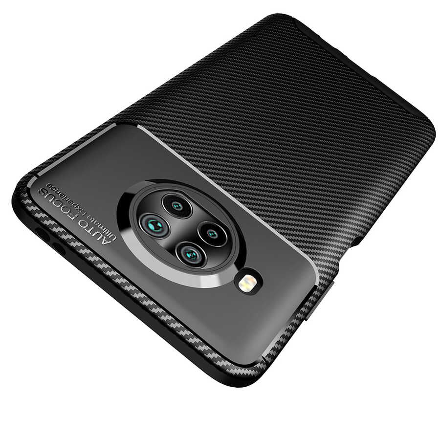 Xiaomi Redmi Note 9 Pro 5G Kılıf Zore Negro Silikon Kapak Lacivert
