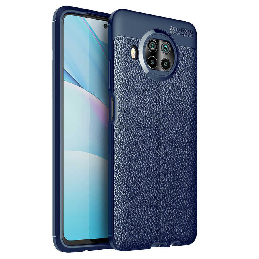 Xiaomi Redmi Note 9 Pro 5G Kılıf Zore Niss Silikon Kapak Lacivert