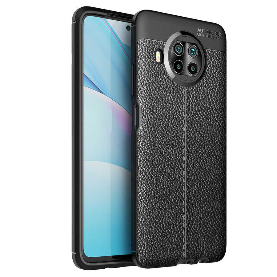 Xiaomi Redmi Note 9 Pro 5G Kılıf Zore Niss Silikon Kapak Siyah