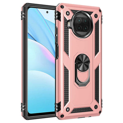 Xiaomi Redmi Note 9 Pro 5G Kılıf Zore Vega Kapak Rose Gold