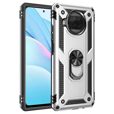 Xiaomi Redmi Note 9 Pro 5G Kılıf Zore Vega Kapak Gri