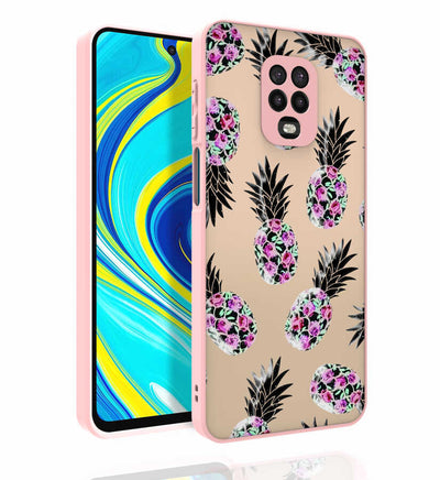 Xiaomi Redmi Note 9 Pro Kılıf Desenli Kamera Korumalı Parlak Zore Nora Kapak NO1