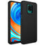 Xiaomi Redmi Note 9 Pro Kılıf Metal Çerçeve ve Buton Tasarımlı Silikon Zore Luna Kapak