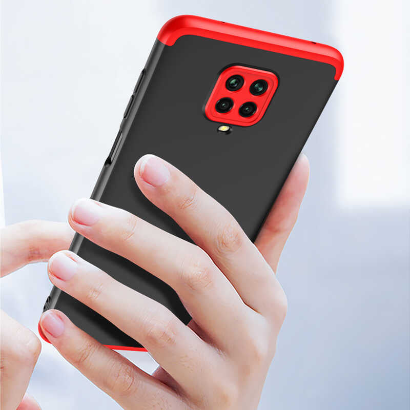 Xiaomi Redmi Note 9 Pro Kılıf Zore Ays Kapak Siyah