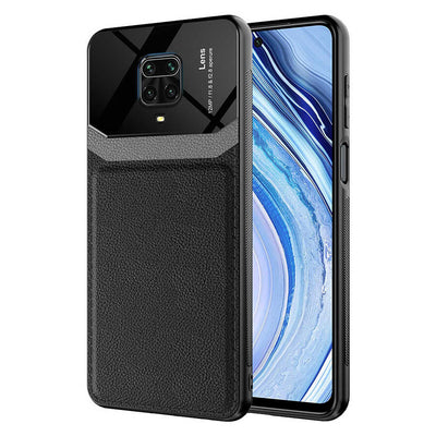 Xiaomi Redmi Note 9 Pro Kılıf Zore Emiks Kapak Lacivert