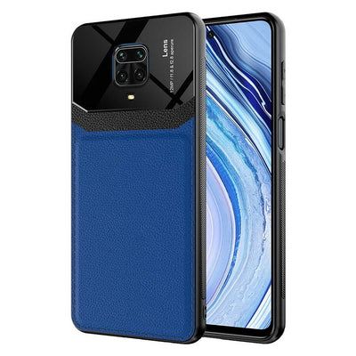 Xiaomi Redmi Note 9 Pro Kılıf Zore Emiks Kapak Lacivert