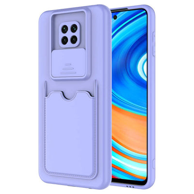 Xiaomi Redmi Note 9 Pro Kılıf Zore Kartix Kapak Lacivert