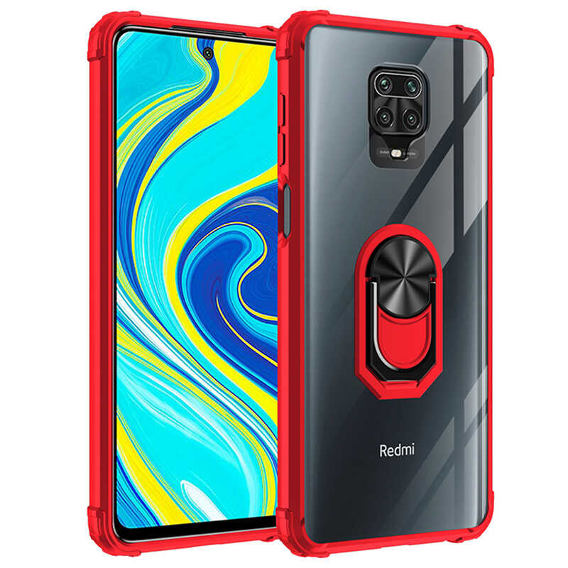 Xiaomi Redmi Note 9 Pro Kılıf Zore Mola Kapak Siyah