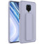 Xiaomi Redmi Note 9 Pro Kılıf Zore Qstand Kapak Gri