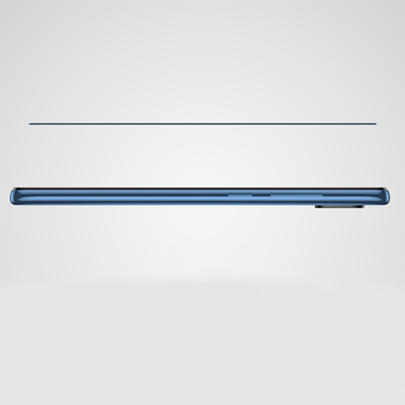 Xiaomi Redmi Note 9 Zore Kenarları Kırılmaya Dayanıklı Cam Ekran Koruyucu Siyah
