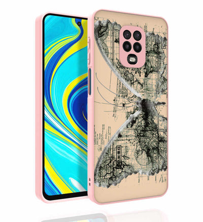 Xiaomi Redmi Note 9S Kılıf Desenli Kamera Korumalı Parlak Zore Nora Kapak NO4