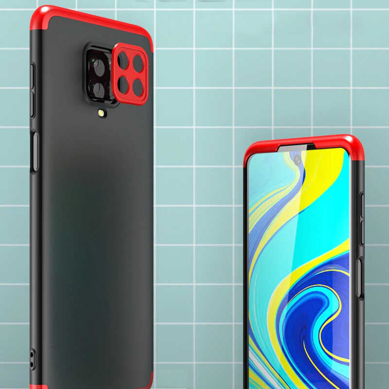 Xiaomi Redmi Note 9S Kılıf Zore Ays Kapak Siyah