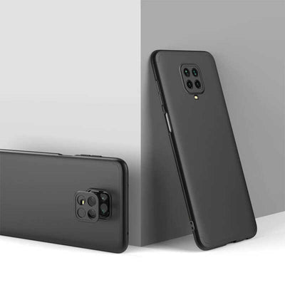 Xiaomi Redmi Note 9S Kılıf Zore Ays Kapak Siyah