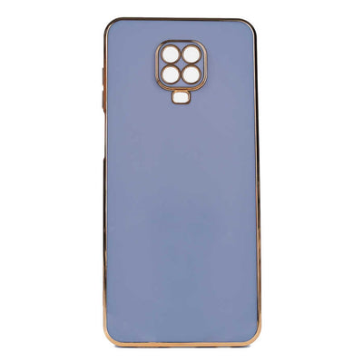 Xiaomi Redmi Note 9S Kılıf Zore Bark Kapak Mavi Açık