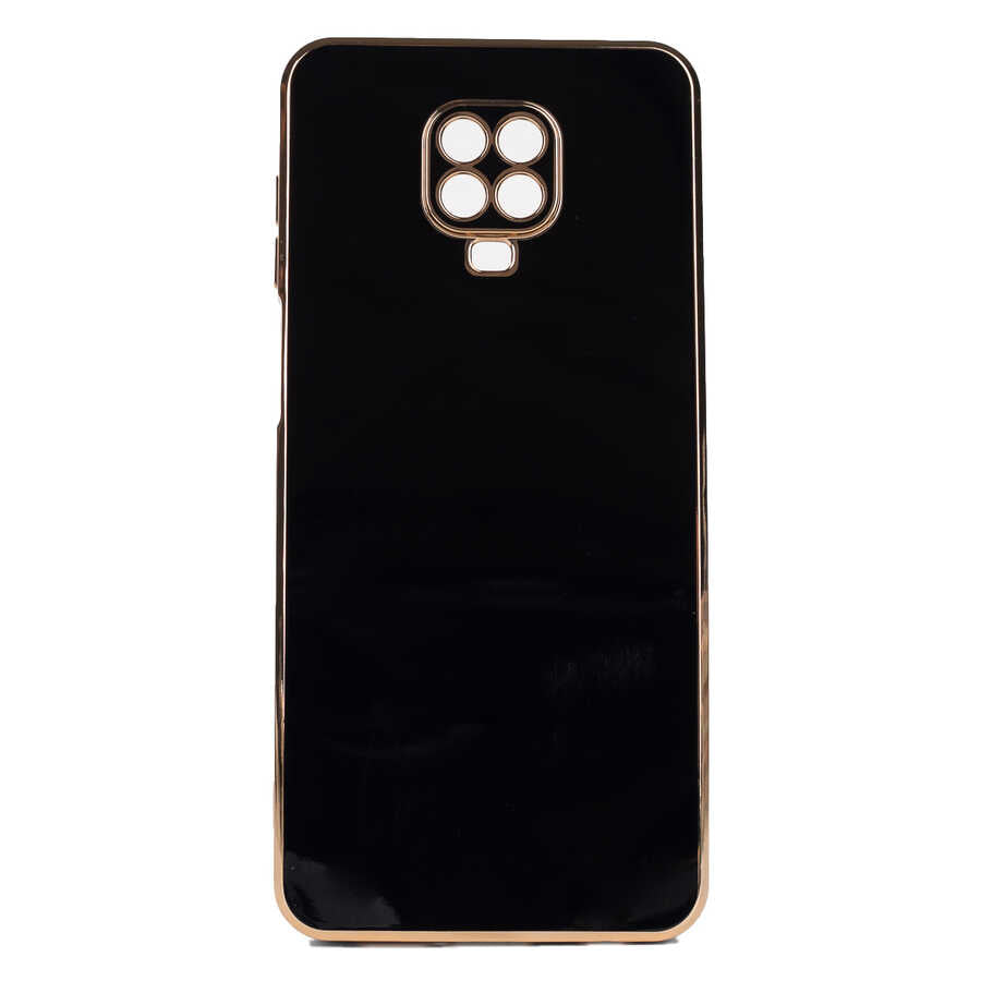 Xiaomi Redmi Note 9S Kılıf Zore Bark Kapak Siyah