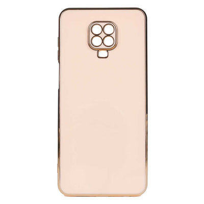 Xiaomi Redmi Note 9S Kılıf Zore Bark Kapak Rose Gold