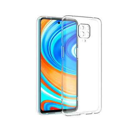 Xiaomi Redmi Note 9S Kılıf Zore Kamera Korumalı Süper Silikon Kapak Renksiz