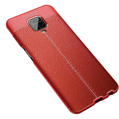 Xiaomi Redmi Note 9S Kılıf Zore Niss Silikon Kapak Kırmızı