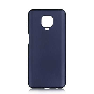 Xiaomi Redmi Note 9S Kılıf Zore Premier Silikon Kapak Lacivert