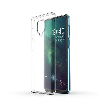 Xiaomi Redmi Note 9S Kılıf Zore Süper Silikon Kapak Renksiz