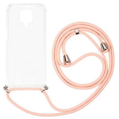 Xiaomi Redmi Note 9S Kılıf Zore X-Rop Kapak Renksiz