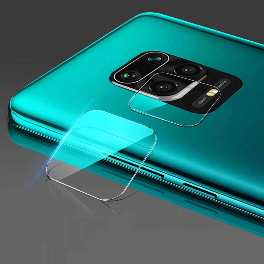 Xiaomi Redmi Note 9S Zore Nano Kamera Koruyucu Renksiz
