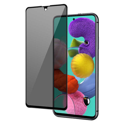Xiaomi Redmi Note 9S Zore New 5D Privacy Temperli Ekran Koruyucu Siyah