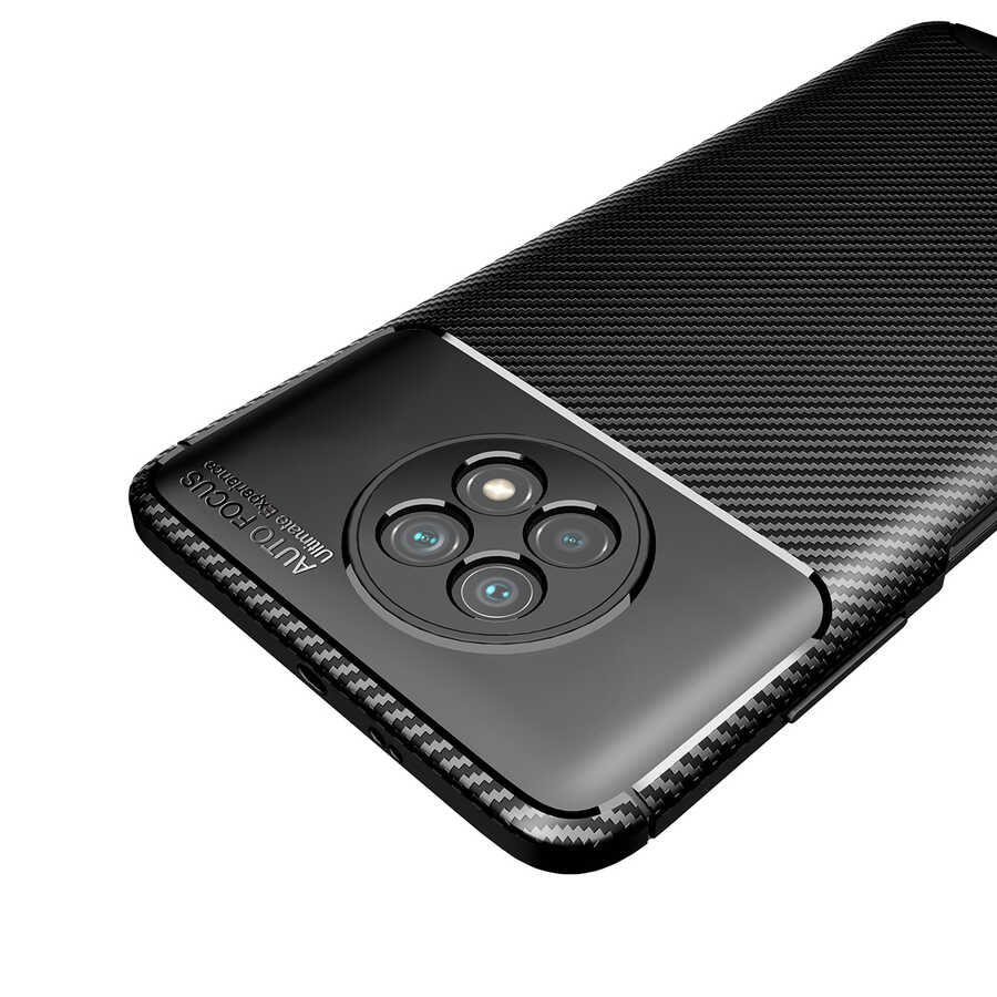 Xiaomi Redmi Note 9T Kılıf Zore Negro Silikon Kapak Lacivert
