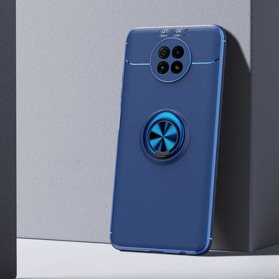Xiaomi Redmi Note 9T Kılıf Zore Ravel Silikon Kapak Mavi