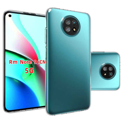 Xiaomi Redmi Note 9T Kılıf Zore Süper Silikon Kapak Renksiz