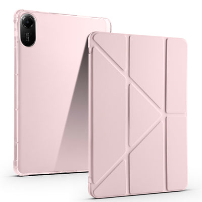 Xiaomi Redmi Pad 2 Kılıf Zore Tri Folding Kalem Bölmeli Standlı Kılıf Lacivert