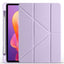 Xiaomi Redmi Pad 2 Kılıf Zore Tri Folding Kalem Bölmeli Standlı Kılıf Mor