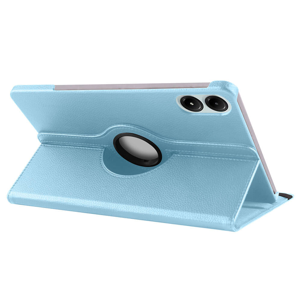Xiaomi Redmi Pad Pro Zore Dönebilen Standlı Kılıf Mavi