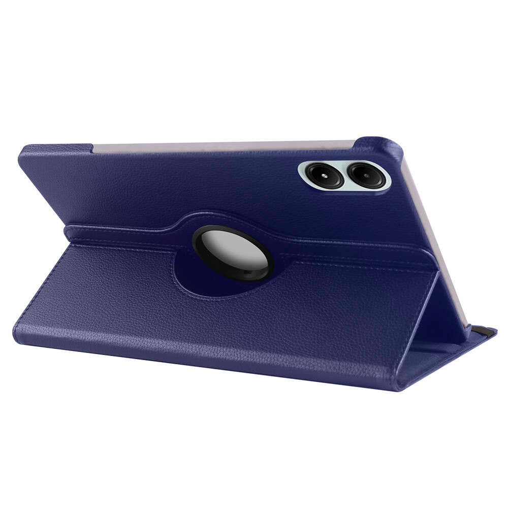 Xiaomi Redmi Pad Pro Zore Dönebilen Standlı Kılıf Pembe Koyu