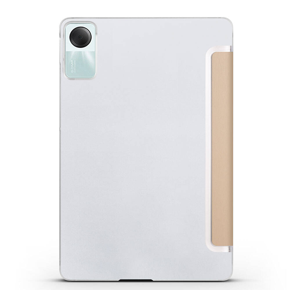 Xiaomi Redmi Pad SE 11" Zore Smart Cover Standlı 1-1 Kılıf Pembe