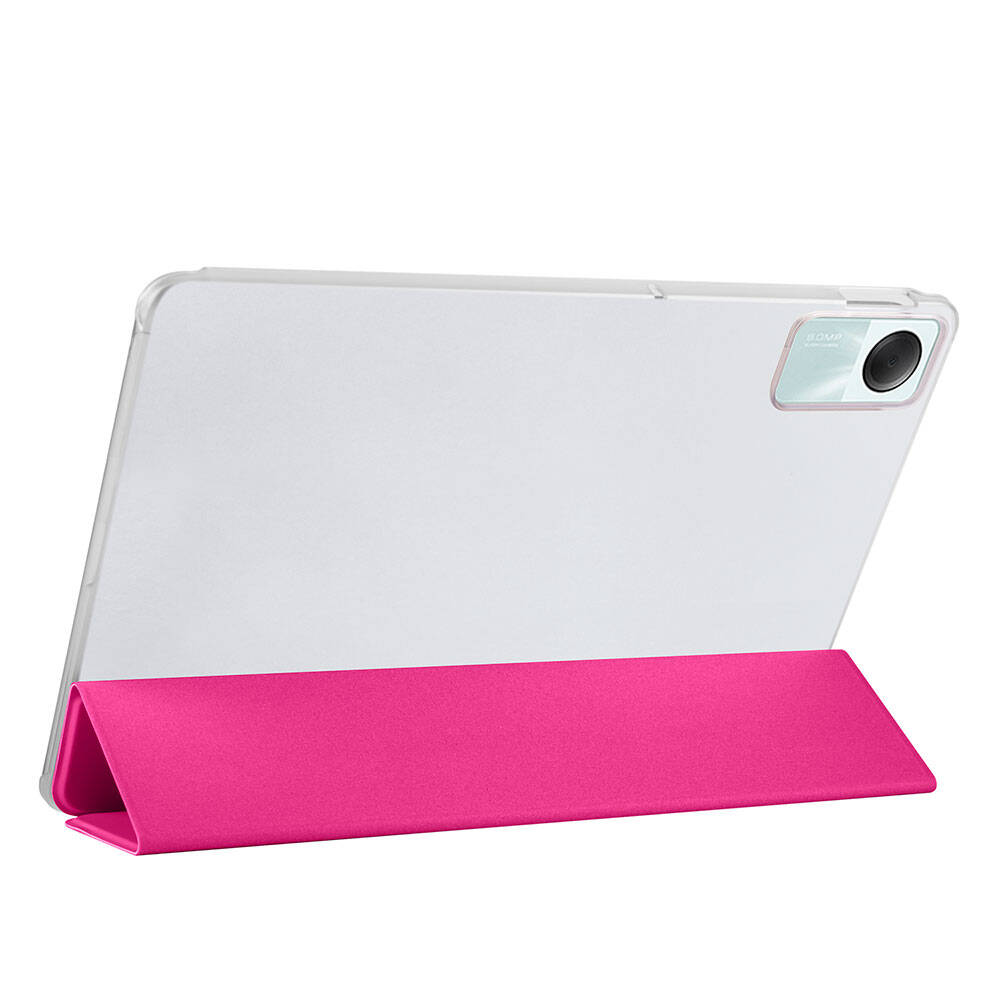 Xiaomi Redmi Pad SE 11" Zore Smart Cover Standlı 1-1 Kılıf Pembe