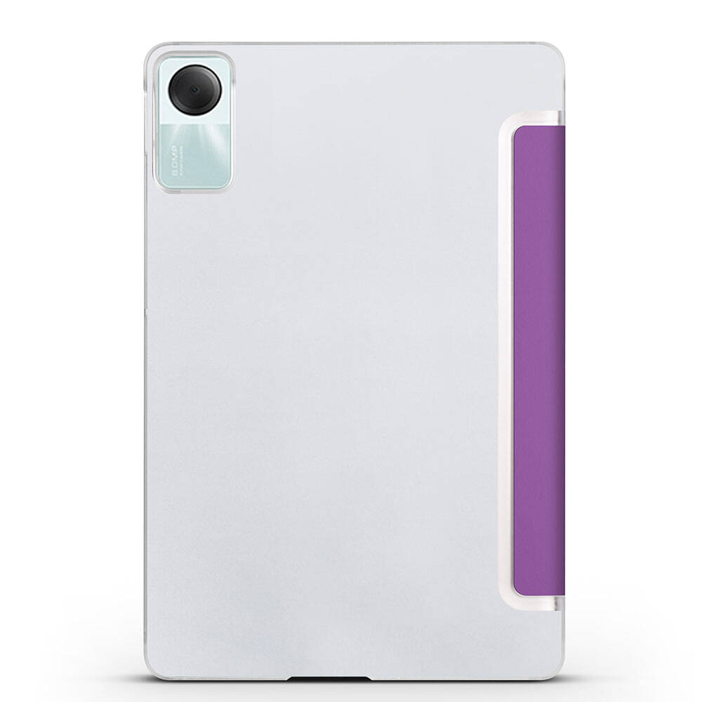 Xiaomi Redmi Pad SE 11" Zore Smart Cover Standlı 1-1 Kılıf Mavi