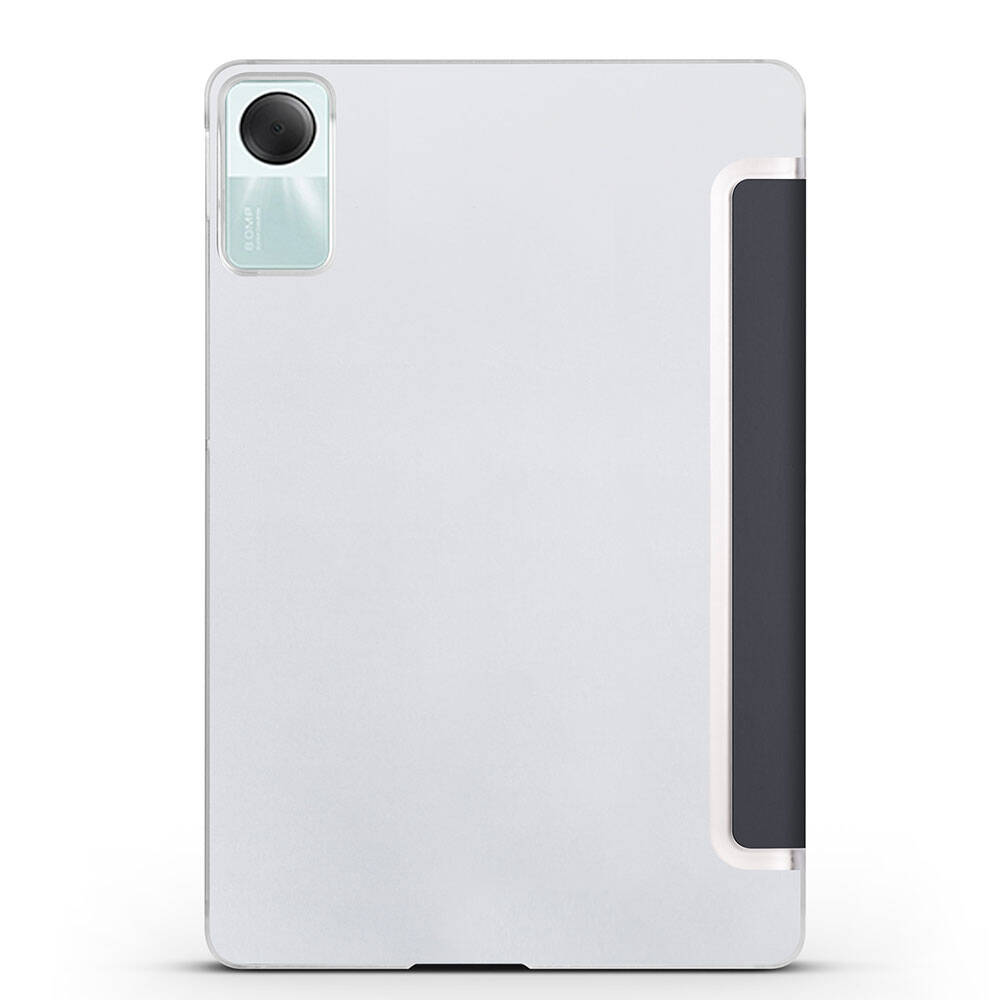 Xiaomi Redmi Pad SE 11" Zore Smart Cover Standlı 1-1 Kılıf Siyah