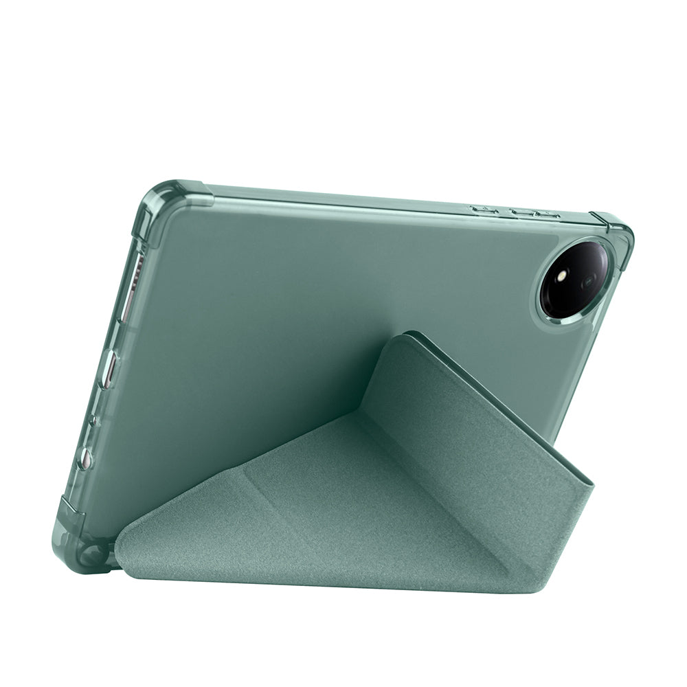 Xiaomi Redmi Pad SE 8.7 Kılıf Zore Tri Folding Kalem Bölmeli Standlı Kılıf Lacivert