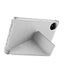 Xiaomi Redmi Pad SE 8.7 Kılıf Zore Tri Folding Kalem Bölmeli Standlı Kılıf Gri