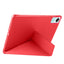 Xiaomi Redmi Pad SE Kılıf Zore Tri Folding Kalem Bölmeli Standlı Kılıf Kırmızı