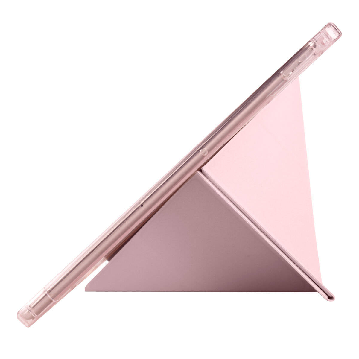 Xiaomi Redmi Pad SE Kılıf Zore Tri Folding Kalem Bölmeli Standlı Kılıf Mor