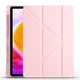 Xiaomi Redmi Pad SE Kılıf Zore Tri Folding Kalem Bölmeli Standlı Kılıf Rose Gold