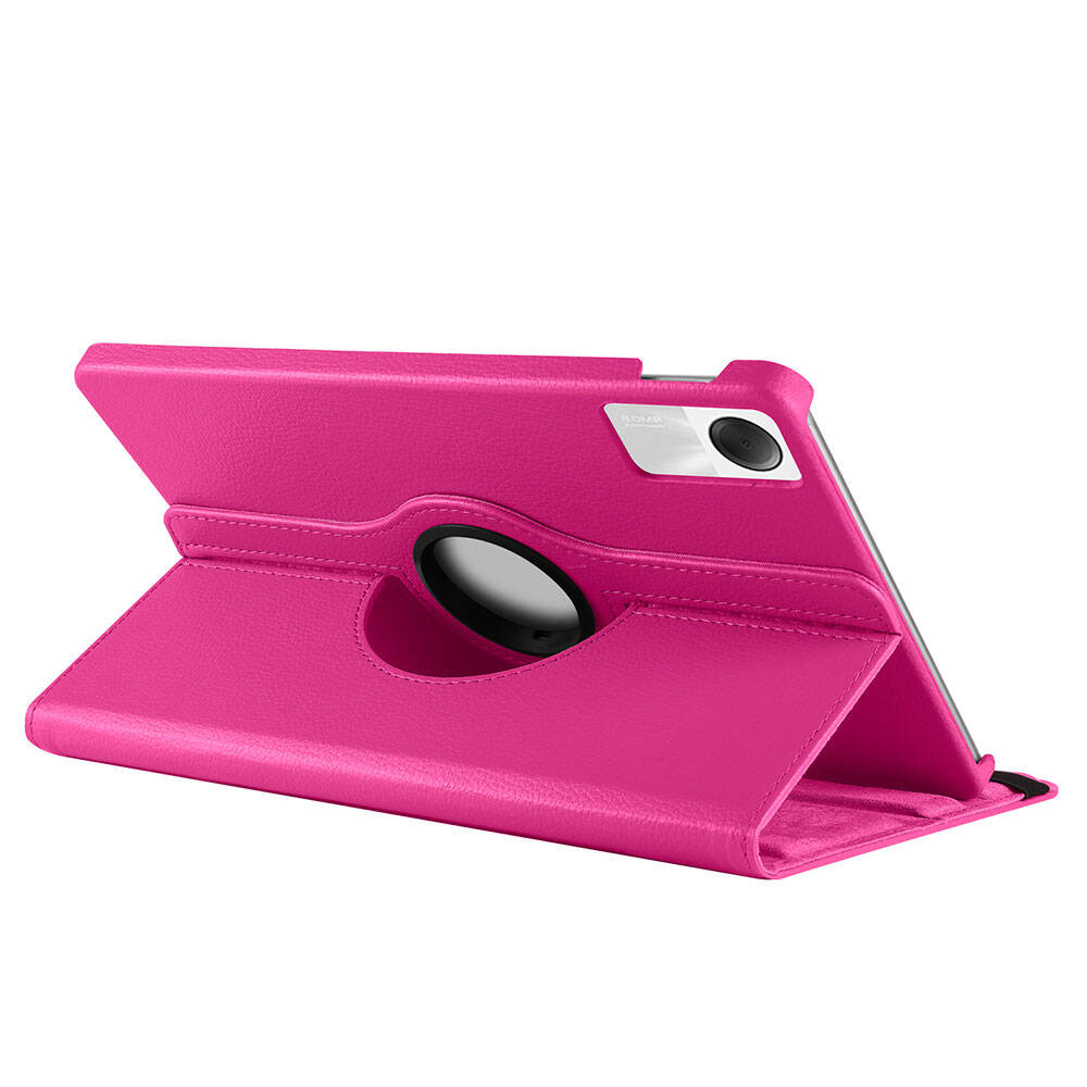 Xiaomi Redmi Pad SE Zore Dönebilen Standlı Kılıf Mor