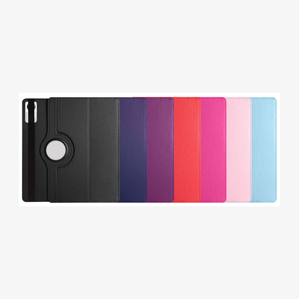 Xiaomi Redmi Pad SE Zore Dönebilen Standlı Kılıf Lacivert