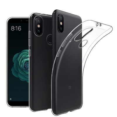 Xiaomi Redmi S2 Kılıf Zore Süper Silikon Kapak Renksiz