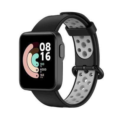 Xiaomi Redmi Watch 2 Lite KRD-02 Silikon Kordon Siyah-Gri