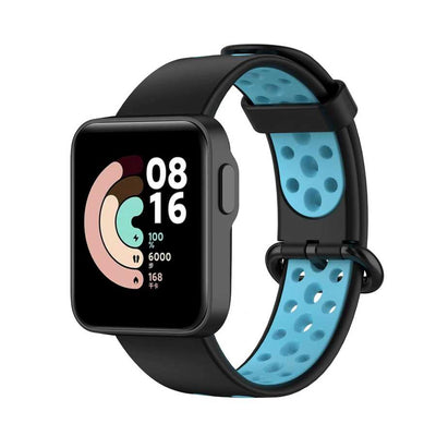 Xiaomi Redmi Watch 2 Lite KRD-02 Silikon Kordon Siyah-Mavi